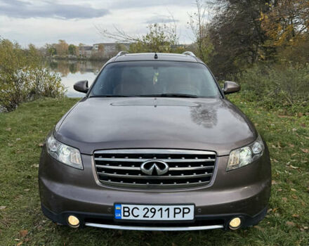 Коричневый Инфинити FX 35, объемом двигателя 3.5 л и пробегом 240 тыс. км за 9500 $, фото 4 на Automoto.ua