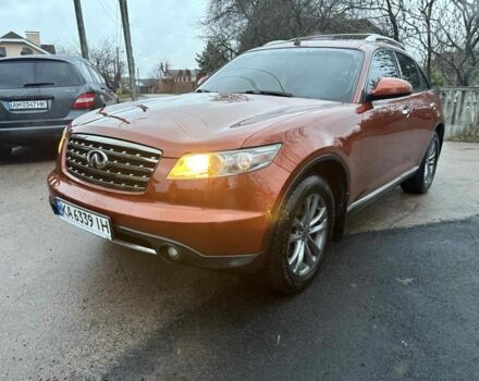 Коричневый Инфинити FX 35, объемом двигателя 3.5 л и пробегом 245 тыс. км за 8500 $, фото 1 на Automoto.ua