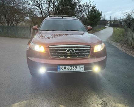Коричневый Инфинити FX 35, объемом двигателя 3.5 л и пробегом 245 тыс. км за 8500 $, фото 6 на Automoto.ua