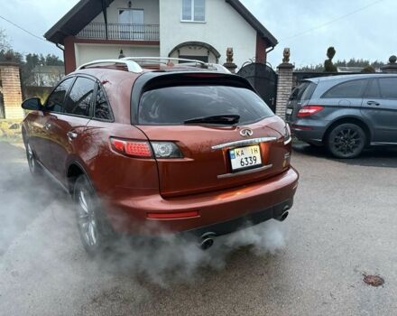 Коричневый Инфинити FX 35, объемом двигателя 3.5 л и пробегом 245 тыс. км за 8500 $, фото 5 на Automoto.ua