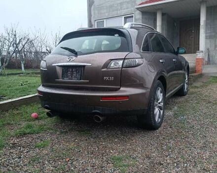 Коричневый Инфинити FX 35, объемом двигателя 3.5 л и пробегом 182 тыс. км за 10000 $, фото 2 на Automoto.ua
