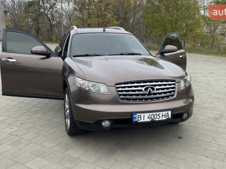 Коричневый Инфинити FX 35, объемом двигателя 3.5 л и пробегом 267 тыс. км за 8900 $, фото 1 на Automoto.ua