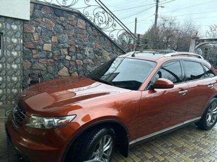 Коричневый Инфинити FX 35, объемом двигателя 3.5 л и пробегом 245 тыс. км за 8500 $, фото 1 на Automoto.ua