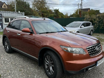 Коричневый Инфинити FX 35, объемом двигателя 3.5 л и пробегом 245 тыс. км за 7999 $, фото 1 на Automoto.ua