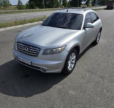 Серый Инфинити FX 35, объемом двигателя 3.5 л и пробегом 328 тыс. км за 8000 $, фото 9 на Automoto.ua