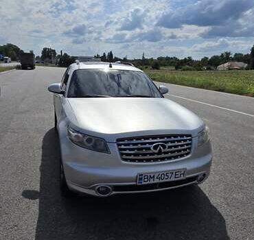 Серый Инфинити FX 35, объемом двигателя 3.5 л и пробегом 328 тыс. км за 8000 $, фото 3 на Automoto.ua