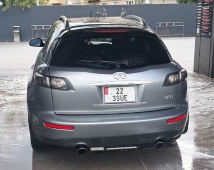 Сірий Інфініті FX 35, об'ємом двигуна 3.5 л та пробігом 170 тис. км за 4500 $, фото 3 на Automoto.ua