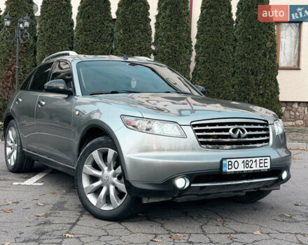 Серый Инфинити FX 35, объемом двигателя 3.5 л и пробегом 185 тыс. км за 7950 $, фото 7 на Automoto.ua