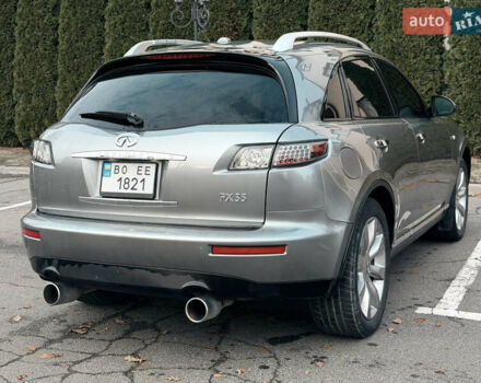 Серый Инфинити FX 35, объемом двигателя 3.5 л и пробегом 185 тыс. км за 7950 $, фото 14 на Automoto.ua