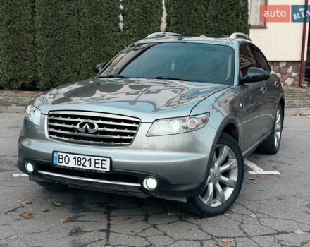 Серый Инфинити FX 35, объемом двигателя 3.5 л и пробегом 185 тыс. км за 7950 $, фото 6 на Automoto.ua