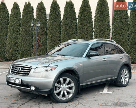 Серый Инфинити FX 35, объемом двигателя 3.5 л и пробегом 185 тыс. км за 7950 $, фото 3 на Automoto.ua