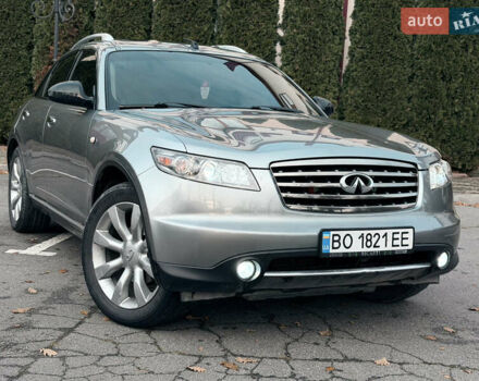 Серый Инфинити FX 35, объемом двигателя 3.5 л и пробегом 185 тыс. км за 7950 $, фото 11 на Automoto.ua