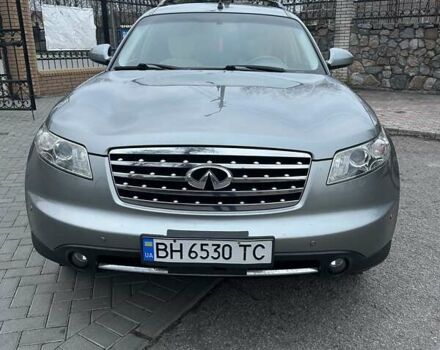 Серый Инфинити FX 35, объемом двигателя 3.5 л и пробегом 214 тыс. км за 8800 $, фото 3 на Automoto.ua