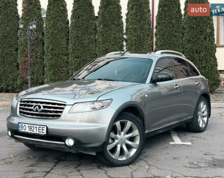 Серый Инфинити FX 35, объемом двигателя 3.5 л и пробегом 185 тыс. км за 7950 $, фото 2 на Automoto.ua