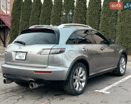 Серый Инфинити FX 35, объемом двигателя 3.5 л и пробегом 185 тыс. км за 7950 $, фото 15 на Automoto.ua