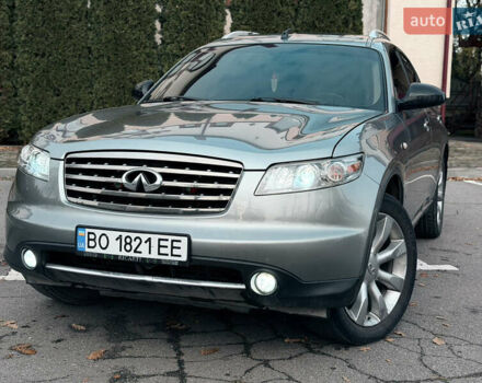 Серый Инфинити FX 35, объемом двигателя 3.5 л и пробегом 185 тыс. км за 7950 $, фото 1 на Automoto.ua