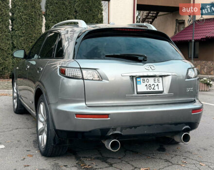 Серый Инфинити FX 35, объемом двигателя 3.5 л и пробегом 185 тыс. км за 7950 $, фото 13 на Automoto.ua