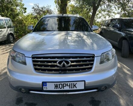 Серый Инфинити FX 35, объемом двигателя 3.5 л и пробегом 220 тыс. км за 9000 $, фото 1 на Automoto.ua