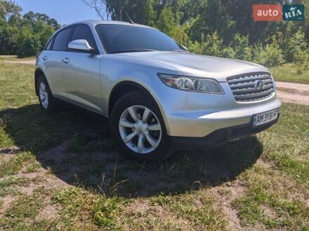Інфініті FX 35 2003 у Бердичеве на Automoto.ua Сірий Інфініті FX 35, об'ємом двигуна 3.5 л та пробігом 411 тис. км за 6999 $, фото 1 на Automoto.ua