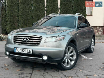 Серый Инфинити FX 35, объемом двигателя 3.5 л и пробегом 185 тыс. км за 7950 $, фото 1 на Automoto.ua