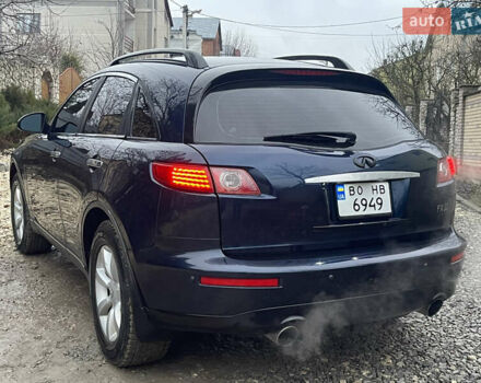 Синий Инфинити FX 35, объемом двигателя 3.5 л и пробегом 231 тыс. км за 6699 $, фото 8 на Automoto.ua