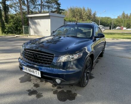 Синій Інфініті FX 35, об'ємом двигуна 3.5 л та пробігом 138 тис. км за 6800 $, фото 1 на Automoto.ua