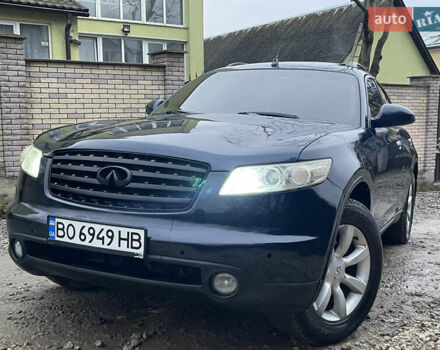 Синий Инфинити FX 35, объемом двигателя 3.5 л и пробегом 231 тыс. км за 6699 $, фото 4 на Automoto.ua