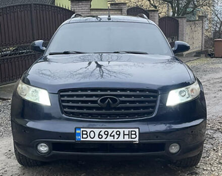 Синий Инфинити FX 35, объемом двигателя 3.5 л и пробегом 231 тыс. км за 6699 $, фото 3 на Automoto.ua