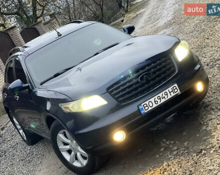 Синий Инфинити FX 35, объемом двигателя 3.5 л и пробегом 231 тыс. км за 6699 $, фото 1 на Automoto.ua