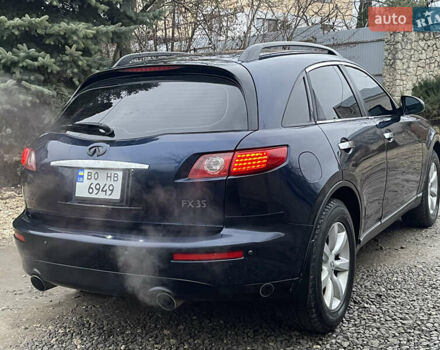 Синий Инфинити FX 35, объемом двигателя 3.5 л и пробегом 231 тыс. км за 6699 $, фото 10 на Automoto.ua