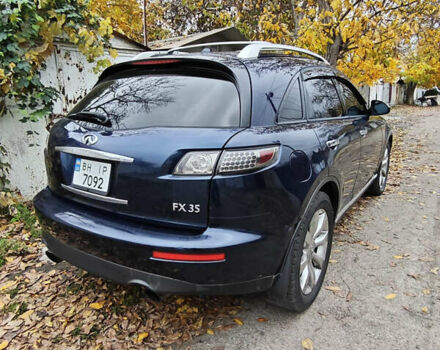 Синий Инфинити FX 35, объемом двигателя 3.5 л и пробегом 230 тыс. км за 8200 $, фото 1 на Automoto.ua