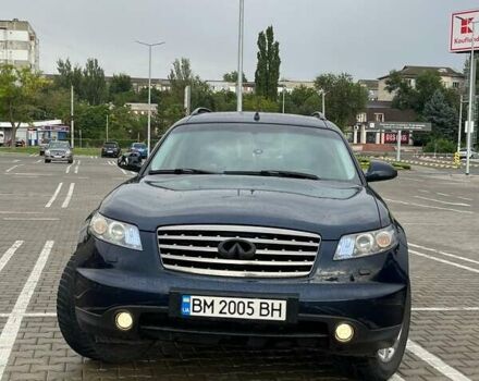 Синий Инфинити FX 35, объемом двигателя 3.5 л и пробегом 195 тыс. км за 9000 $, фото 4 на Automoto.ua