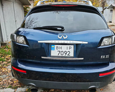 Синий Инфинити FX 35, объемом двигателя 3.5 л и пробегом 230 тыс. км за 8200 $, фото 6 на Automoto.ua