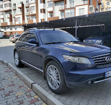 Синий Инфинити FX 35, объемом двигателя 3.5 л и пробегом 230 тыс. км за 8200 $, фото 14 на Automoto.ua