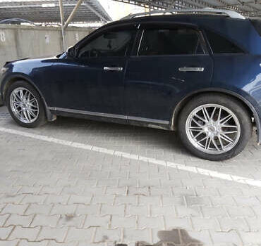 Синий Инфинити FX 35, объемом двигателя 3.5 л и пробегом 230 тыс. км за 8200 $, фото 15 на Automoto.ua