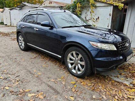 Синий Инфинити FX 35, объемом двигателя 3.5 л и пробегом 230 тыс. км за 8200 $, фото 1 на Automoto.ua
