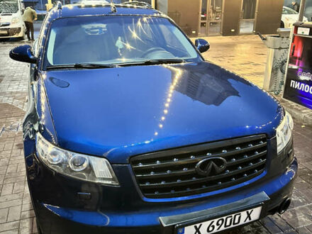 Синій Інфініті FX 35, об'ємом двигуна 3.5 л та пробігом 164 тис. км за 8499 $, фото 1 на Automoto.ua
