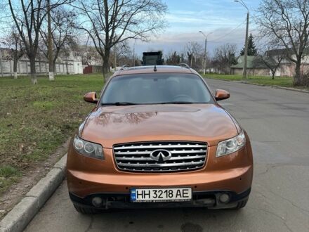 Помаранчевий Інфініті FX 35, об'ємом двигуна 3.5 л та пробігом 217 тис. км за 8000 $, фото 1 на Automoto.ua