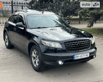 Чорний Інфініті FX 45, об'ємом двигуна 4.5 л та пробігом 150 тис. км за 7500 $, фото 4 на Automoto.ua