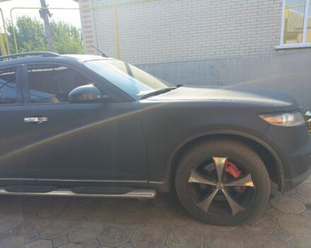 Чорний Інфініті FX 45, об'ємом двигуна 4.5 л та пробігом 185 тис. км за 5500 $, фото 1 на Automoto.ua