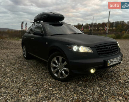 Черный Инфинити FX 45, объемом двигателя 4.5 л и пробегом 293 тыс. км за 15000 $, фото 15 на Automoto.ua