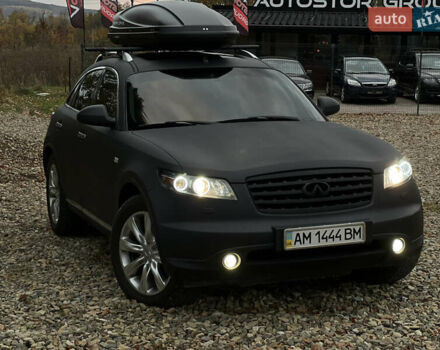 Черный Инфинити FX 45, объемом двигателя 4.5 л и пробегом 293 тыс. км за 15000 $, фото 7 на Automoto.ua