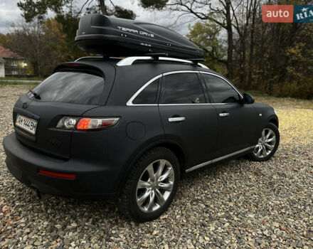 Черный Инфинити FX 45, объемом двигателя 4.5 л и пробегом 293 тыс. км за 15000 $, фото 25 на Automoto.ua