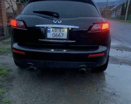 Черный Инфинити FX 45, объемом двигателя 4.5 л и пробегом 182 тыс. км за 6500 $, фото 7 на Automoto.ua