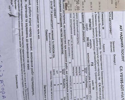 Черный Инфинити FX 45, объемом двигателя 4.5 л и пробегом 293 тыс. км за 15000 $, фото 42 на Automoto.ua