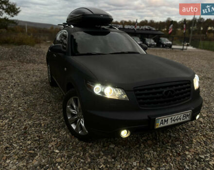 Черный Инфинити FX 45, объемом двигателя 4.5 л и пробегом 293 тыс. км за 15000 $, фото 14 на Automoto.ua