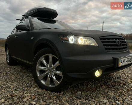 Черный Инфинити FX 45, объемом двигателя 4.5 л и пробегом 293 тыс. км за 15000 $, фото 12 на Automoto.ua