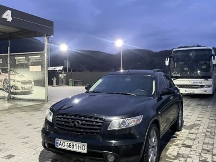 Чорний Інфініті FX 45, об'ємом двигуна 4.5 л та пробігом 244 тис. км за 6100 $, фото 1 на Automoto.ua