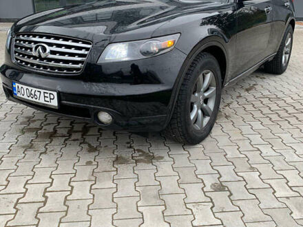 Черный Инфинити FX 45, объемом двигателя 4.49 л и пробегом 180 тыс. км за 6000 $, фото 1 на Automoto.ua
