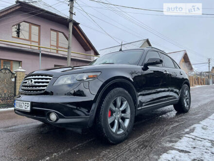 Інфініті FX 45 2004 у Мукачеве на Automoto.ua Чорний Інфініті FX 45, об'ємом двигуна 4.5 л та пробігом 167 тис. км за 9000 $, фото 1 на Automoto.ua